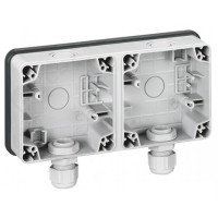 Установочная коробка 2-постовая Legrand