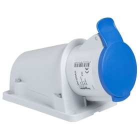 Силовой разъем Schneider Electric PKF16W423 Praktika 16А 2P+E IP44 250В