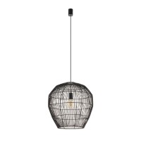 Підвісний світильник, люстра Nowodvorski 11167 Haiti M E27 1x25W IP20 чорний