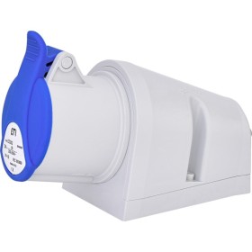 Настенный силовой разъем ETI 004482037 EZ-3232 IP44 (32A 230V 2P+PE)
