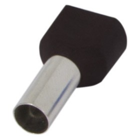 Ізольований наконечник E.Next e.terminal.stand.te.2.1.5.black 2x1,5 кв.мм чорний (s4037006)