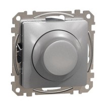 Поворотний світлорегулятор Schneider Electric Sedna Design & Elements RC 3-370 Вт алюміній SDD113501
