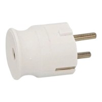 Електрична вилка прямая Neomax біла (NX1001)