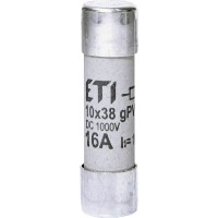 Предохранитель ETI 002625107 CH 10x38 gPV 16A 1000V (10kA) UL