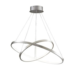 Подвесной светильник, люстра Goldlux 330017 Lea 2 Led 2x35W 4000K 4600Lm IP20 Серебро