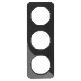 Рамка 3-местная, черная Berker R.1