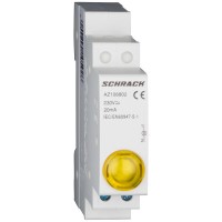 Жовтий модульний LED індикатор Schrack AZ106802 230В AC