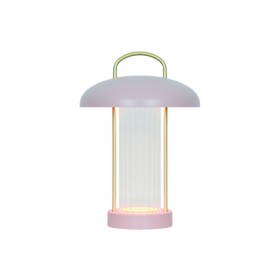 Настольная лампа с аккумулятором Nordlux 2512505057 Mirano LED 1x3W 3000K 150Lm IP20 розовая