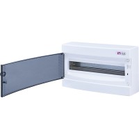 Зовнішній модульний щит ETI 001101002 ECT 18PT 18 М з прозорими дверцятами