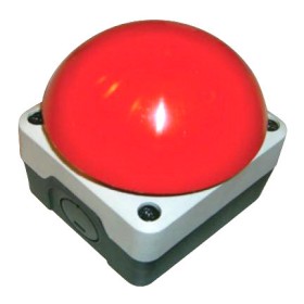 Кнопочный пост EMAS P1C400M72 (P1C400M-72) с кнопкой «грибок» без фиксации D=72mm (1НЗ)