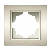 Рамка ELBI ZENA Silverline титан 1-я (608-011400-271)