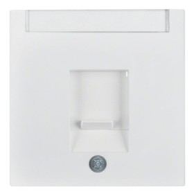 Накладка для супортів під модуль RJ12/RJ45 полярна білизна Berker S.1