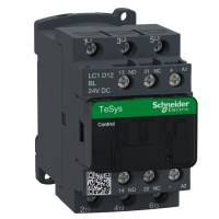 Контактор Schneider Electric LC1D12BL 3Р 12A НО+НЗ 24В DC (2,4Вт расширенный)