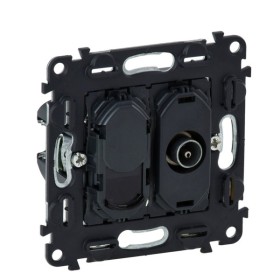 Механизм розетки TV+RJ45 Кат.6 UTP Legrand Valena In`Matic