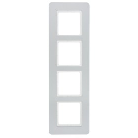 Четырехместная рамка Berker Q.7 10146184 (алюминий)