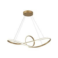 Підвісний світильник Reality 335201-03 Arlena Led 1x45W 4000K 3600Lm IP20 Gold