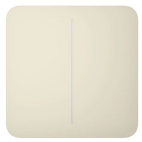 Клавиша умного выключателя 2кл Ajax 46018.144.IV SoloButton для LightSwitch слоновая кость (29832)