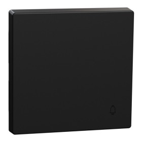 Клавіша вимикача "дзвінок" Merten System M Ocean Plastic MEG3305-0403 (матовий чорний)