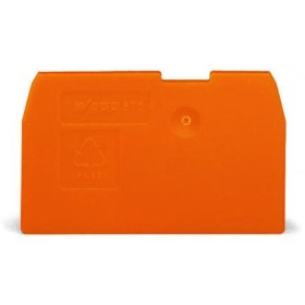 Торцева/проміжна пластина Wago 870-934 товщиною 1мм (помаранчева)