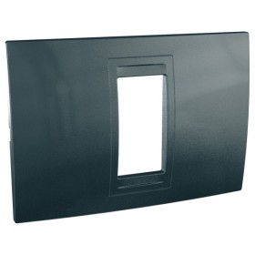 Зовнішня рамка 1-модульна Unica Allegro, сірий графіт Schneider Electric