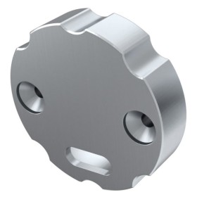 Заглушка Lumines для типа COSMO с отверстием серебро