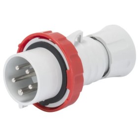 Переносная вилка GEWISS IP67 3P+N+E 32A 400В (GW60042H)