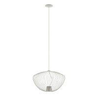 Підвісний світильник, люстра Nowodvorski 11244 Pumpkin M GU10 1x10W IP20 світло-сірий