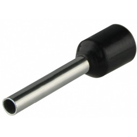 Наконечник Аско-Укрем НТ 1,5-12 изолированный черный 100шт (A0060010128)