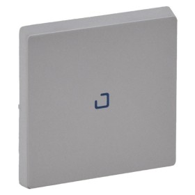 Клавиша выключателя с подсветкой Legrand Valena Life алюминий
