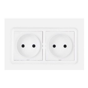 Розетка Nilson Unique біла 2-на без заземлення ( 28111024 )