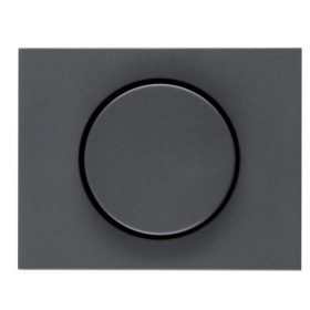 Накладка для поворотного світлорегулятора антрацит Berker K.1