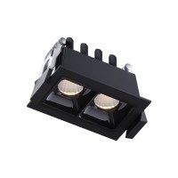 Точковий світильник Kloodi KD-POINT 2X2 4W 4K BK LED 360Lm IP20 чорний