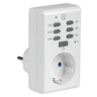 Розетка-таймер UEC РТЕ-2 15мин-6ч 16А IP20