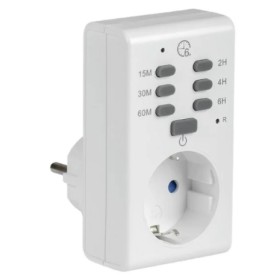 Розетка-таймер UEC РТЕ-2 15мин-6ч 16А IP20