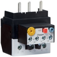 Тепловое реле Hager EVB040C 24-40А к EV040...EV072 1NO+1NC