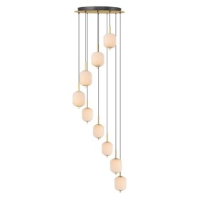 Підвісний світильник, люстра Zuma Line 5905316693531 Akari LED 9x55W 3000K/4500K/6500K 3274Lm IP20 золотий