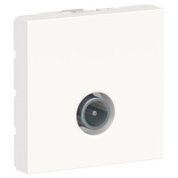 Одинарная TV розетка Schneider Electric NU346218 2М (белая)