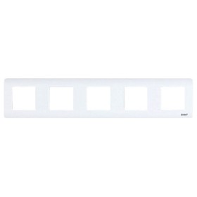 Рамка 5-местная Chint NEW3 белая (715407)