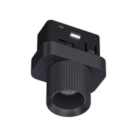 Магнітний трековий світильник Kloodi KDMG-MINI R 3W 3K BK LED 240Lm IP20 чорний