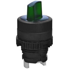 Переключатель ETI NSE-S2I-F90-G с фиксацией и подсветкой 0-1 (4774091)