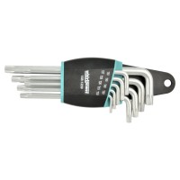 Набір Г-подібних TORX ключів Whirlpower 158-1209 (23484) Т10-Т50 (9шт)