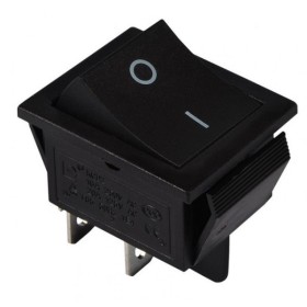 Переключатель TNSy KCD2-201 B/B черный (TNSy5500765)