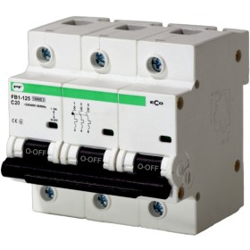 Автоматический выключатель Promfactor ECO FB1-125 3P C 20A 10кА (FB1C30020)
