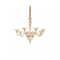 Люстра подвесная Ideal Lux Brigitta sp8 ambra 199412
