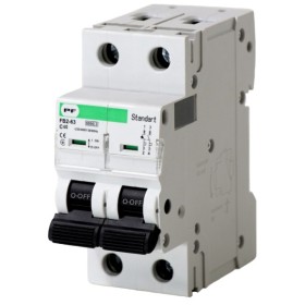 Електроавтомат вимикач Promfactor STANDART FB2-63 2P C 40A 6кА (FB2C2040)