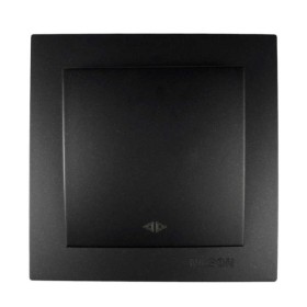 Вимикач Nilson Touran чорний мат 1кл проміжний ( 24381010 )