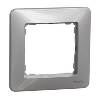 Рамка 1-местная Schneider Electric Sedna Design алюминий SDD313801