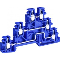 Винтовая клемма ETI ESC-TLD.2B трехуровневая синяя (3903249)