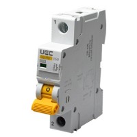 Автоматичний вимикач UEC SB-M8 1P 50A C 4,5кA (MCB45-1-050-C)