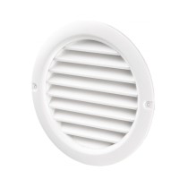 Решетка Домовент ДВ 100 бВс белая